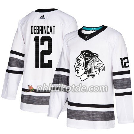 Chicago Blackhawks Trikot Alex DeBrincat 12 2019 All-Star Adidas Weiß Authentic - Herren